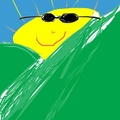 More of Kaylyn's artwork on my iPhone