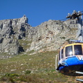 Cablecar arriving at the lower station