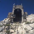Upper cableway station
