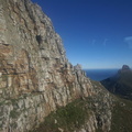 View of Lion's Head on way up
