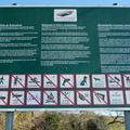 Signboard at entrance to Vinks Arboretum at Welgemoed