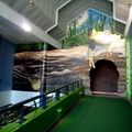 Entrance to the frog exhibition at the Aquarium