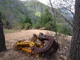 Abandoned machinery
