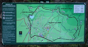 Map of Kirstenbosch Gardens