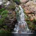 Closer view of the waterfall