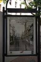 Sign showing old St George's Street in Cape Town