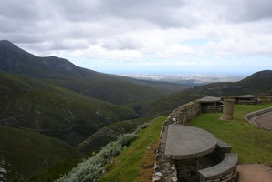 View towards George from Outeniqua Pass