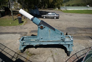 Old gun at Lion's Battery on Signal Hill