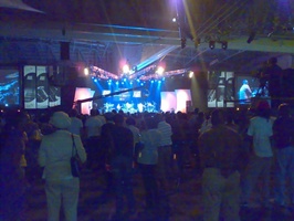 Massive indoor stage at Jazz Festival