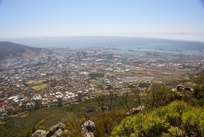 View out over Cape Town CBD