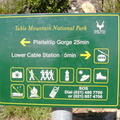 Sign on Contour Path