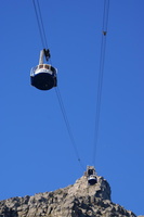 Table Mountain Cable Car above Contour Path