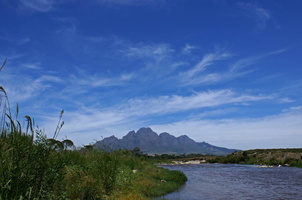 View of the river at The Riverside, Franschhoek