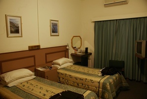 My hotel room at Gonubie Hotel