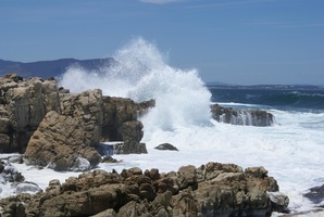 Waves at Kleinmond Nature Reserve