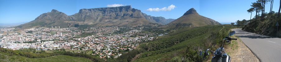 Table Mountain Panoramic View from Signal Hill