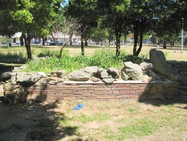 Rockery in Centre of Central Square Park, Pinelands Garden City