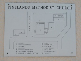 Pinelands Methodist Church - Buildings Layout