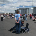 Ysterplaat Crowd at Airshow - Panoramic View