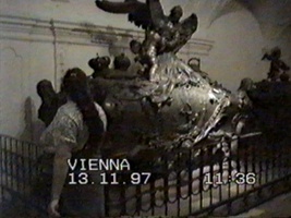 Massive Sarcophagus in Kaiser Gruft, Vienna