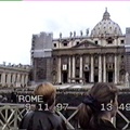 Arrival at the Vatican