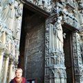 Entrance to Notre Dame Cathedral, Paris