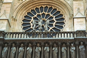 South Rose Window, Notre Dame Cathedral, Paris