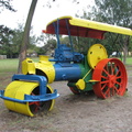 Old Steamroller at Coronation Park
