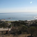 View of Camp Bay beach from 2 guns