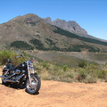 View back down the pass towards Cape Town