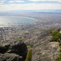 View of Table Bay from Table Mountain