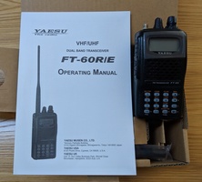 New Yaesu FT-60R portable VHF/UHF transceiver radio