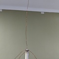 Built by own VHF/UHF antenna from wire