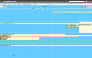 Kanboard - Calendar View