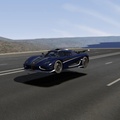 Koenigsegg One T Special at over 400km/h in Assetto Corsa
