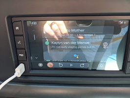 Whatsapp messages get read out by Android Auto