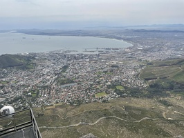 View over Cape Town and Table Bay