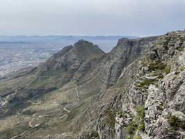 Front of Table Mountain towards Devil's Peak