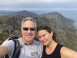 Us at the top of Table Mountain