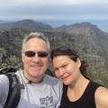 Us at the top of Table Mountain