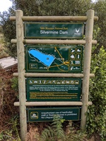 Sign at start of te trail