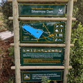 Sign at start of te trail