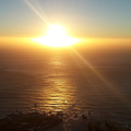 Moment of sunset from top of Lion's Head