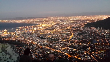 Cape Town's lights coming on