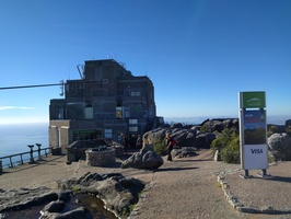 Arrived at the Upper Cable Car Station to find gale focse winds and the service is closed!