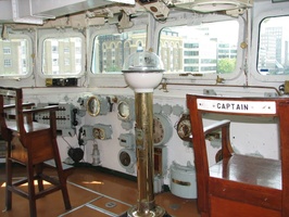 HMS Belfast - Captain's Bridge