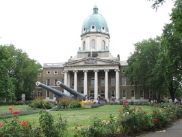 Front of Imperial War Museum, London, England