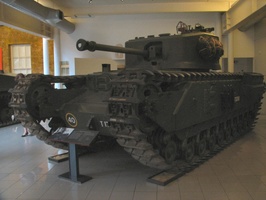 Imperial War Museum, London - Churchill Mark VII Infantry Tank