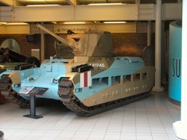 Imperial War Museum, London - British Infantry Tank Mark II, Matilda II