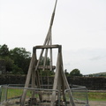 Siege Machine at Caerphilly Castle, Wales